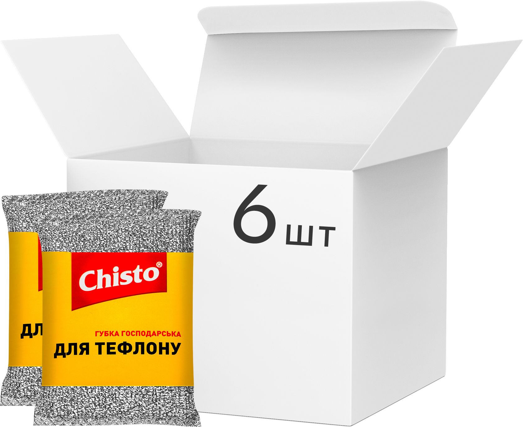 Набір скребків CHISTO для тефлону 6 шт. (2000064264279)